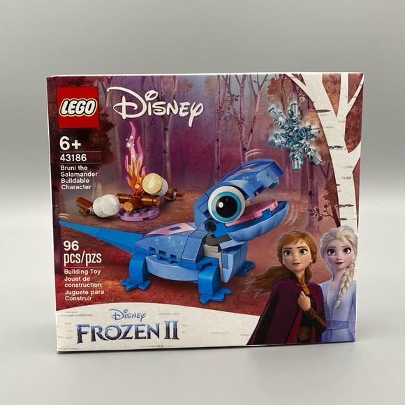 Lego Disney Frozen Sets Elsa Castle Courtyard 43199 Bruni Salamander 43186 Gifts - Picture 4 of 5